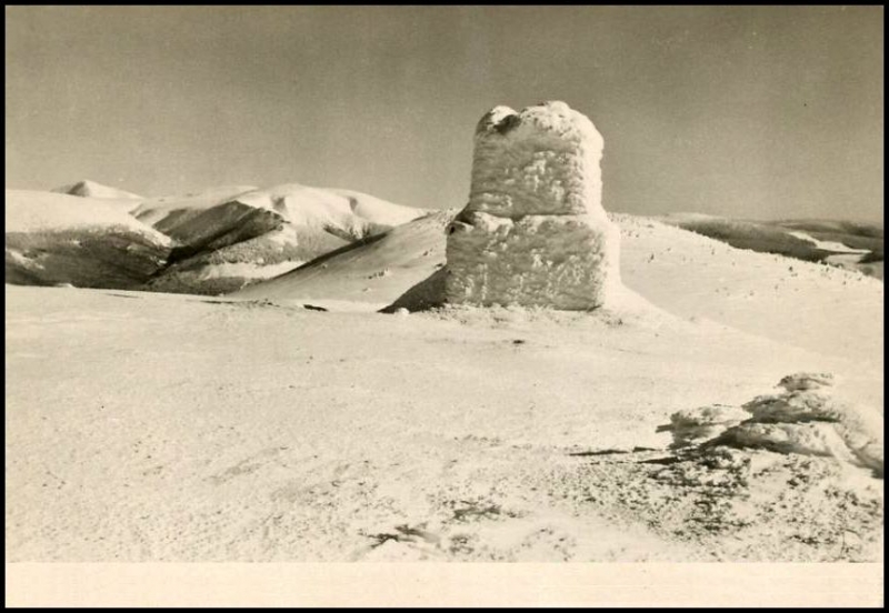 Krkonoše - Hančova mohyla 1960